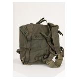 Green Canvas Shoulder Bag