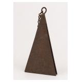 Metal Triangular Hanging Weight