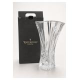 Clear Glass Flared Vase with Box