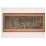 Framed Panoramic Cityscape Print