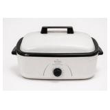 White Electric Roaster Oven