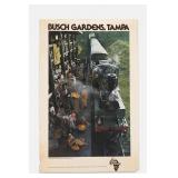 Busch Gardens Tampa Train Poster