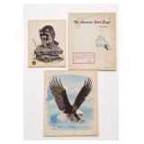 Assorted American Eagle Paper Ephemera