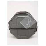Octagonal Metal Carrying Case