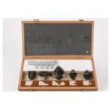 Boxed Set of Black Metal Tool Bits