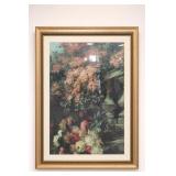 Framed Floral Still Life Print