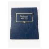 Blue Statehood Quarters Coin Folder