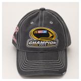 Black NASCAR Champion Baseball Cap