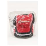 Red and Black Budweiser Boxing Glove Novelty