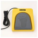 Yellow and Gray Electric Foot Pedal
