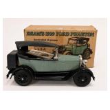 Green and Black Model Car with Box