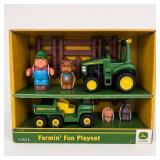 Boxed Farm Toy Vehicle and Figure Set