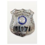 Kings Point Patrolman Metal Badge
