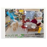 Assorted Dollhouse Furniture and Accessories
