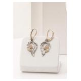 Silver-Tone and Gold-Tone Dangle Earrings