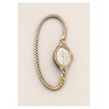 Gold-Tone and Silver-Tone Wristwatch
