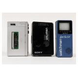 Three Sony Portable Electronics