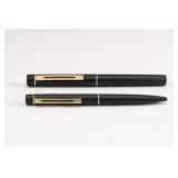 Black and Gold-Tone Pen and Pencil Set