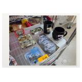 Assorted Collectible Mugs and Toy Cars
