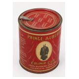 Red Prince Albert Tobacco Tin