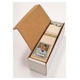 Box of Assorted Sports Trading Cards