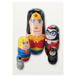 Set of Superhero Nesting Dolls