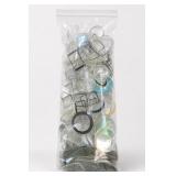 Bagged Assorted Magnifying Loupes and Jeweler’s Tools
