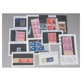 Assorted United States Postage Stamps in Display Sleeves