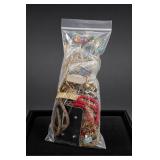 Bagged Assorted Costume Jewelry and Necklaces