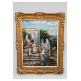 Framed Classical Scene Art Print