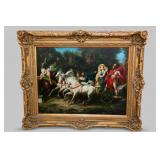 Framed Classical Scene Art Print