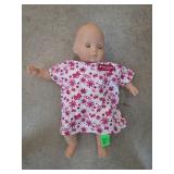 Baby Doll With Pink Floral Outfit