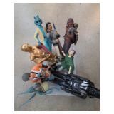 Star Wars Action Figures and Vehicle Group
