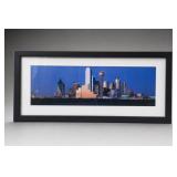 Framed City Skyline Art Print