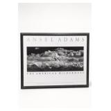 Framed Ansel Adams The American Wilderness Print
