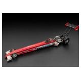 Red Dragster Model Car