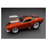 Red Die-Cast Muscle Car Model