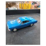 Blue Die-Cast Model Car