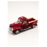 Red Die-Cast Pickup Truck Model