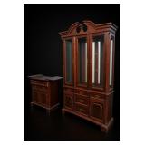Wood China Cabinet and Sideboard