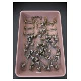 Assorted Metal Drawer Pulls and Handles