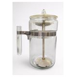 Glass French Press Coffee Maker With Metal Band