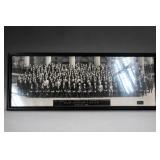 Framed Panoramic Group Photograph
