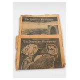 The American Statesman Lot of Newspaper Sections