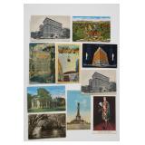 Qty 10 mix of used and unused Postcards