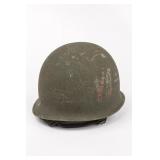 M1-Type Steel Protective Helmet with Chinstrap