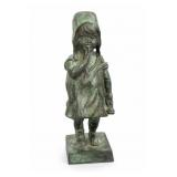 Maitland-Smith verdigris bronze Sculpture