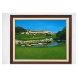 Edward Colarik, Dallas Artist, Framed Landscape