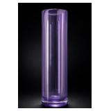 Purple Glass Vase, Approx. 10-10½ in