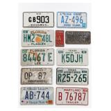 Lot of Vintage Vehicle License Plates
